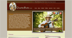 Desktop Screenshot of charlie-poole.com